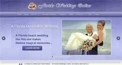 Desktop Screenshot of floridaweddingsonline.com
